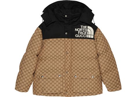 the north face gucci hoodies|The North Face x Gucci gg jacquard padded jacket.